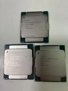 Intel Xeon E5-2620v3 2個 E5-2630v3 1個