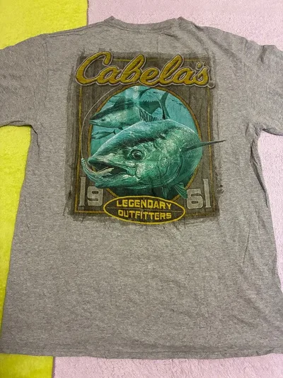 【US古着】カベラス/Cabela's /Tシャツ/フィッシング/1961 魚