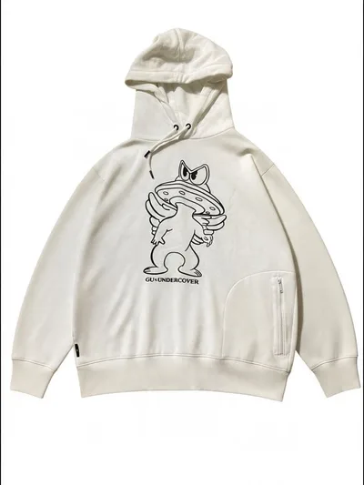 【激レア】GU × UNDERCOVER コラボ スウェットパーカ 白 L相当