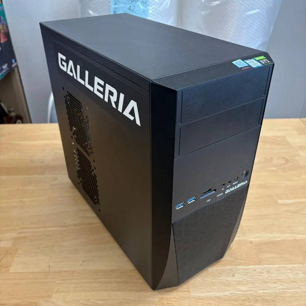 GALLERIA i7 8700 16GB SSD 1TB RTX2080