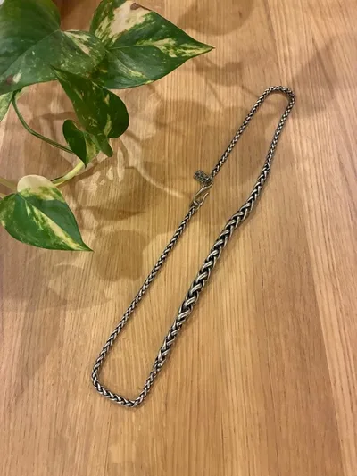新品 Paul Smith ポールスミス チェーン ネックレス メンズ シルバー