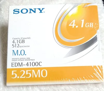 新品未使用 SONY 5.25インチ光磁気ディスク 4.1GB M.O.