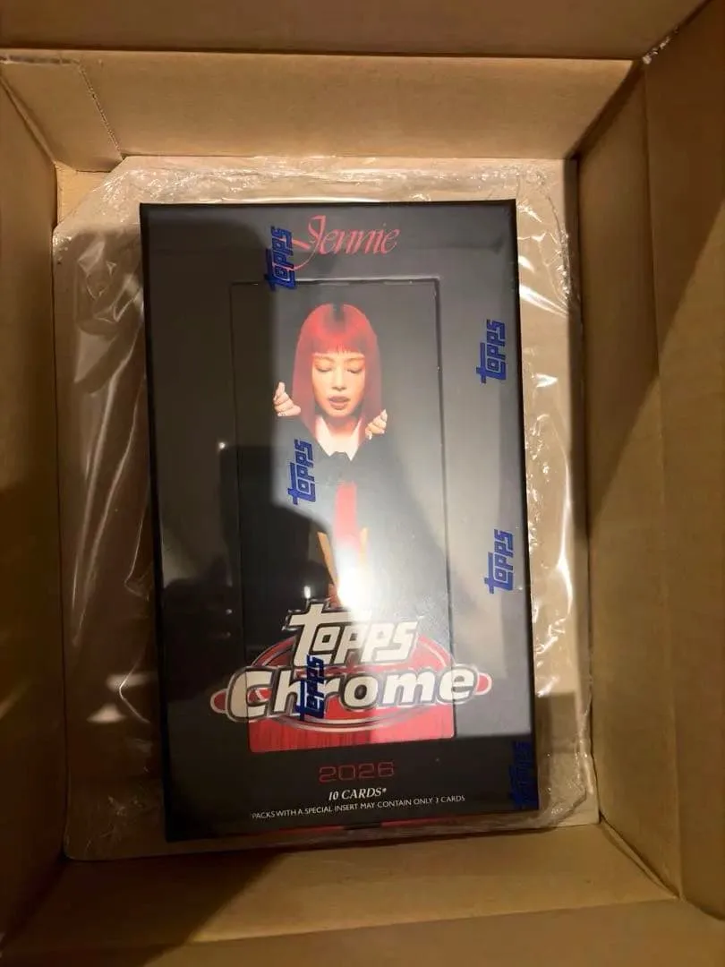 【未開封】Topps Chrome 2026 Jennie トレーディングカード