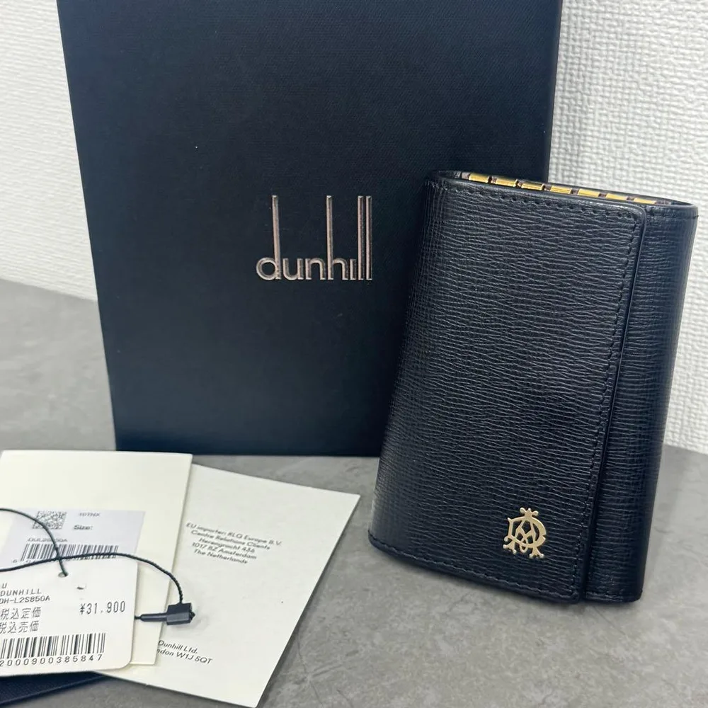 dunhill ダンヒル DUL2S850A キーケース ブラック 箱付