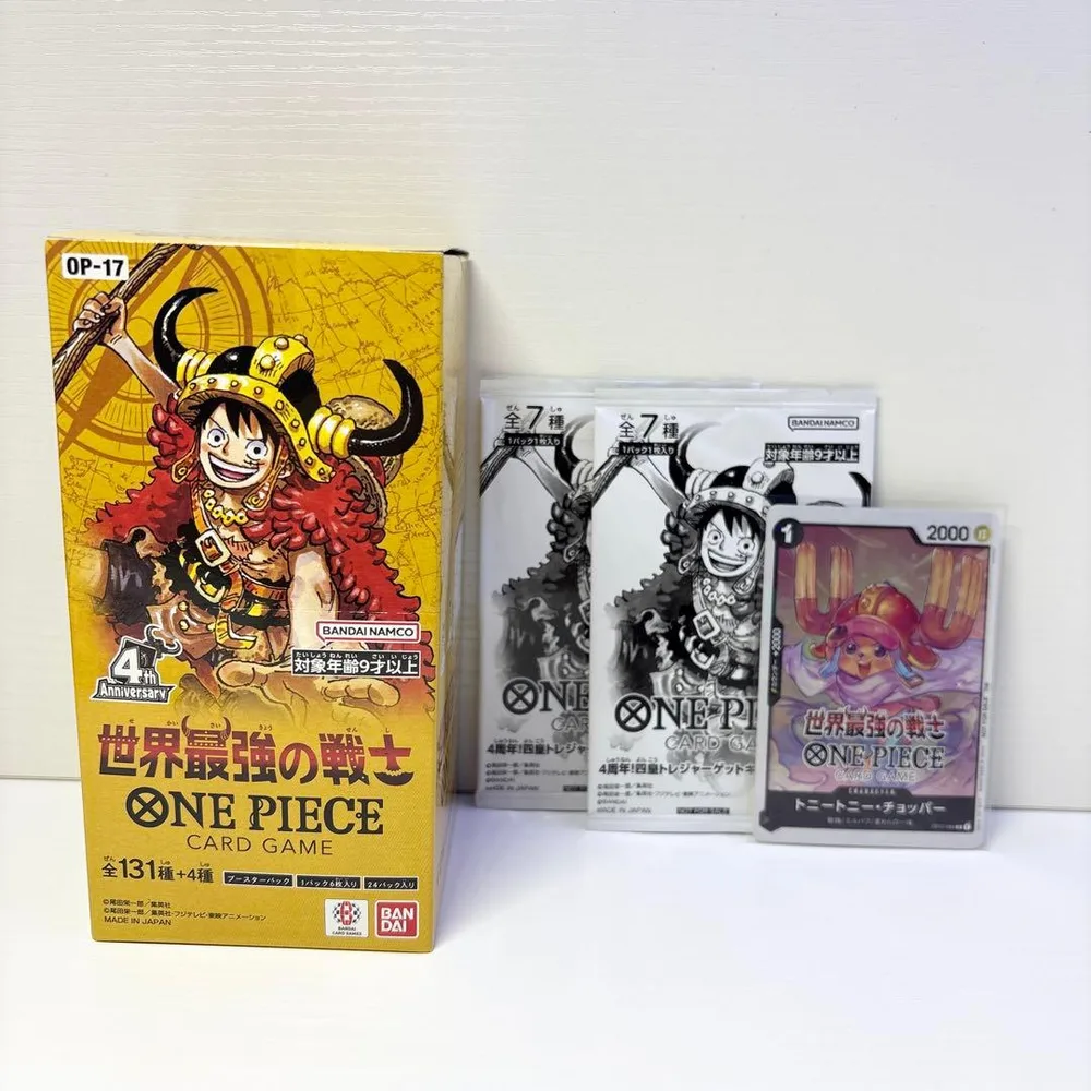 การ์ดเกม ONE PIECE นักรบที่แข็งแกร่งที่สุดในโลก OP-17 BOX
