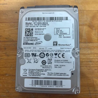 SAMSUNG 2.5インチ HDD 1TB ST1000LM024 本体