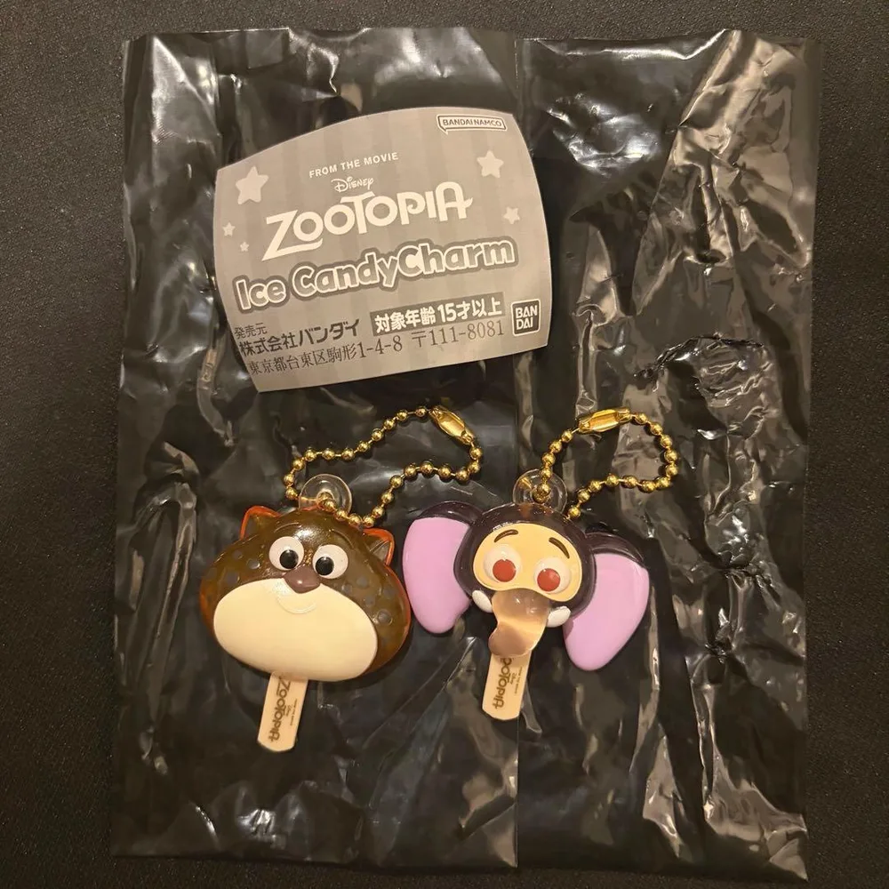 セブンイレブンガチャポンボックス ズートピア アイスキャンディチャーム2点セット
