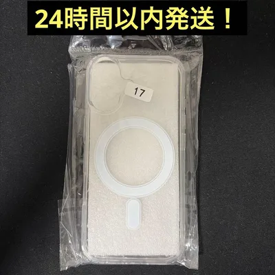 MagSafe対応 iPhone17用ケース クリア