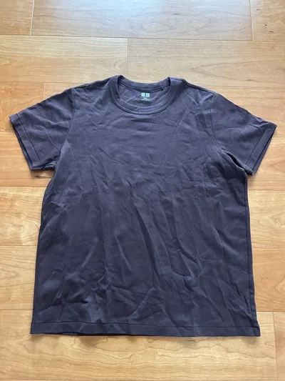 UNIQLO U クルーネックTシャツ ダークブラウン 3XL