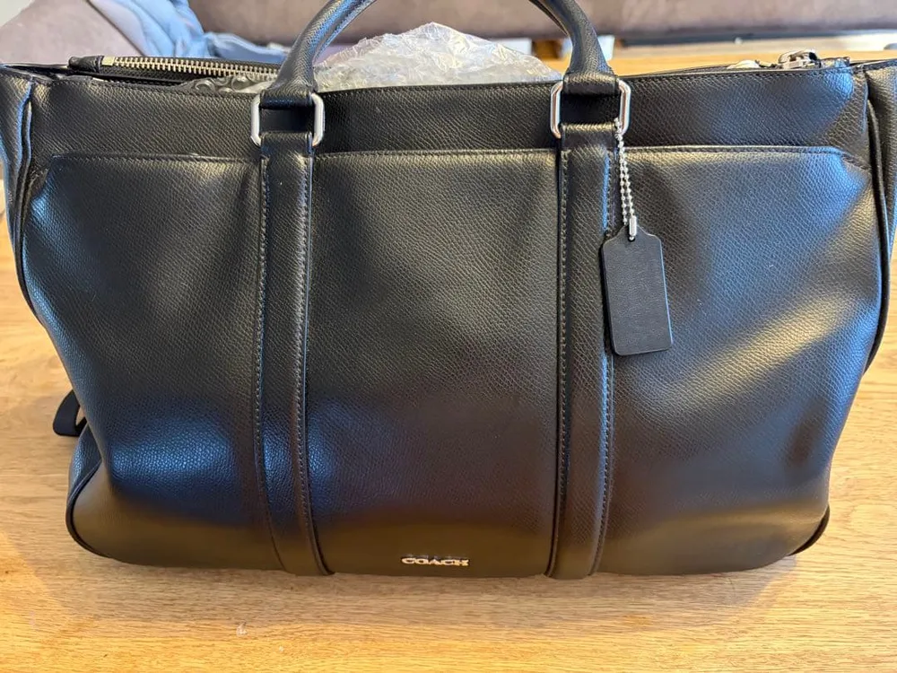 COACH 2WAY ビジネスバッグ ブラック