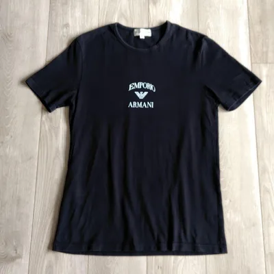 EMPORIO ARMANI ロゴ Tシャツ M エンポリオアルマーニ 日本製