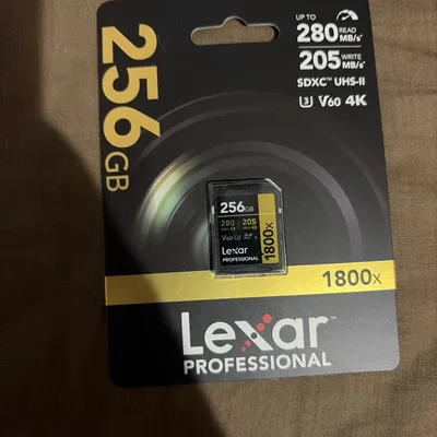 Lexar Professional 256GB SDカード