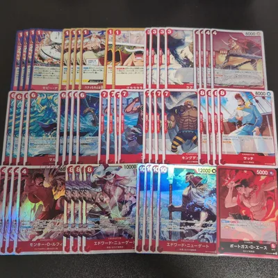 ワンピースカードゲーム 赤エース デッキ まとめ売り