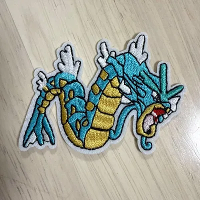 30. 龍 ワッペン アップリケ ギャラドス