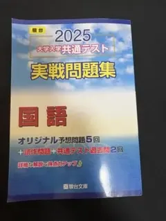 2025 大学入学共通テスト 実戦問題集 国語 駿台文庫