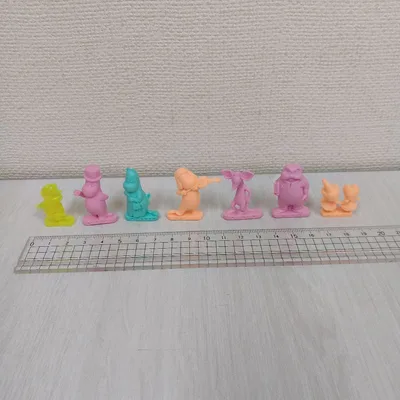 ムーミンたちのフィギュア