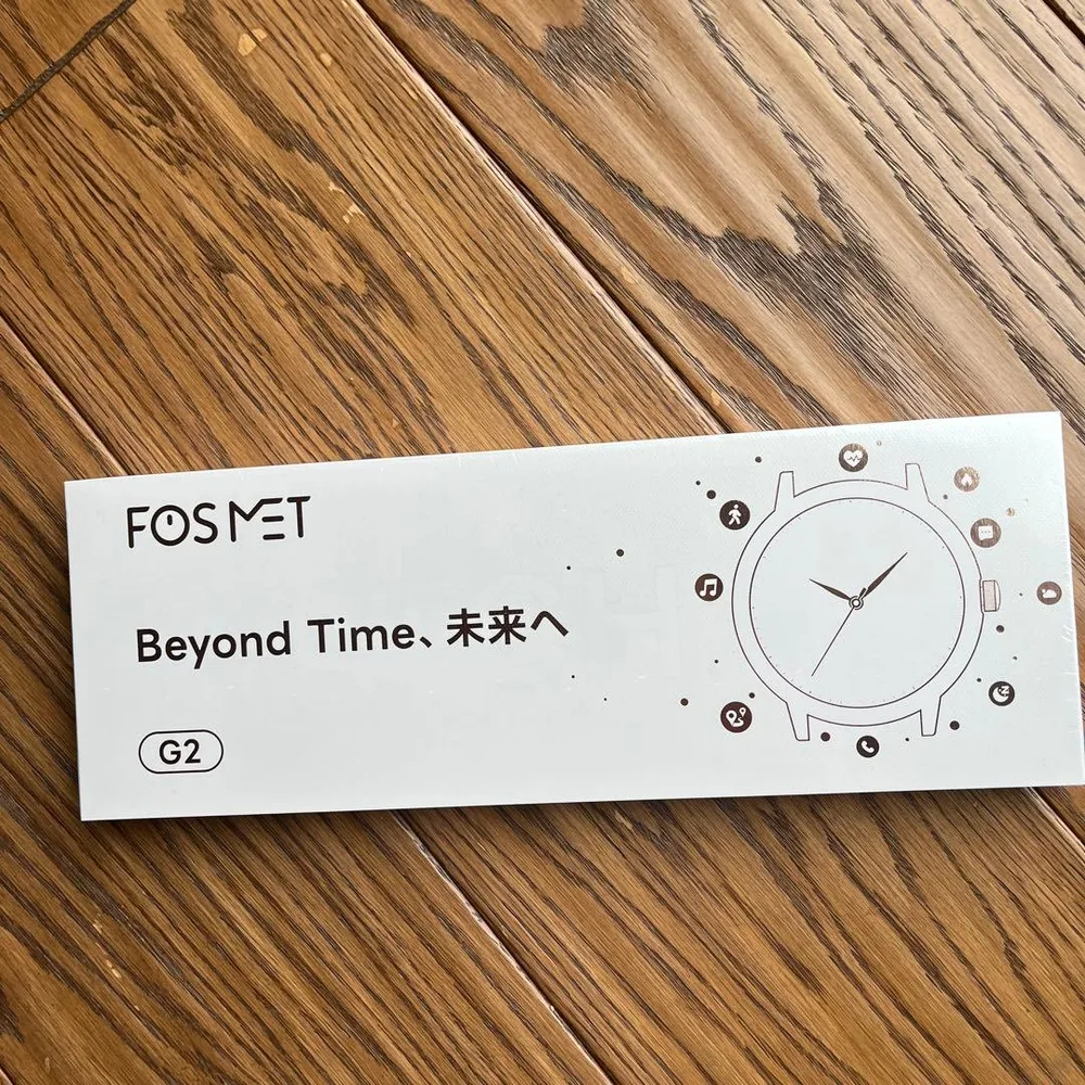 FOSMET G2 スマートウォッチ ゴールド未開封