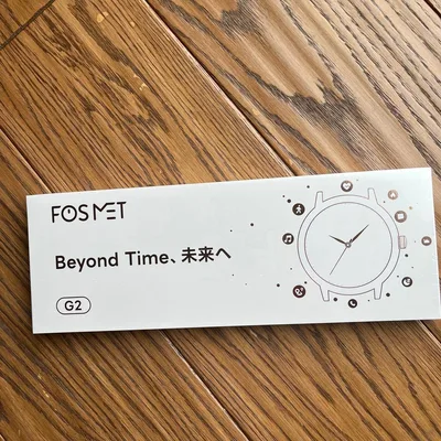 FOSMET G2 スマートウォッチ ゴールド未開封