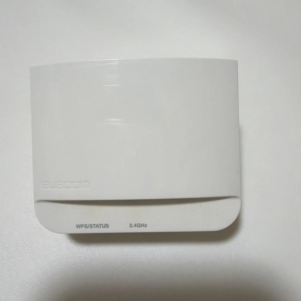 ELECOM 無線LAN中継機 WTC-300HWH 本体