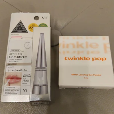 VT REEDLE S LIP PLUMPER & twinkle pop