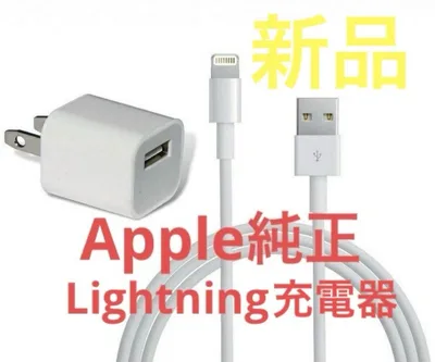 Apple 純正 Lightning ケーブル 充電器 新品