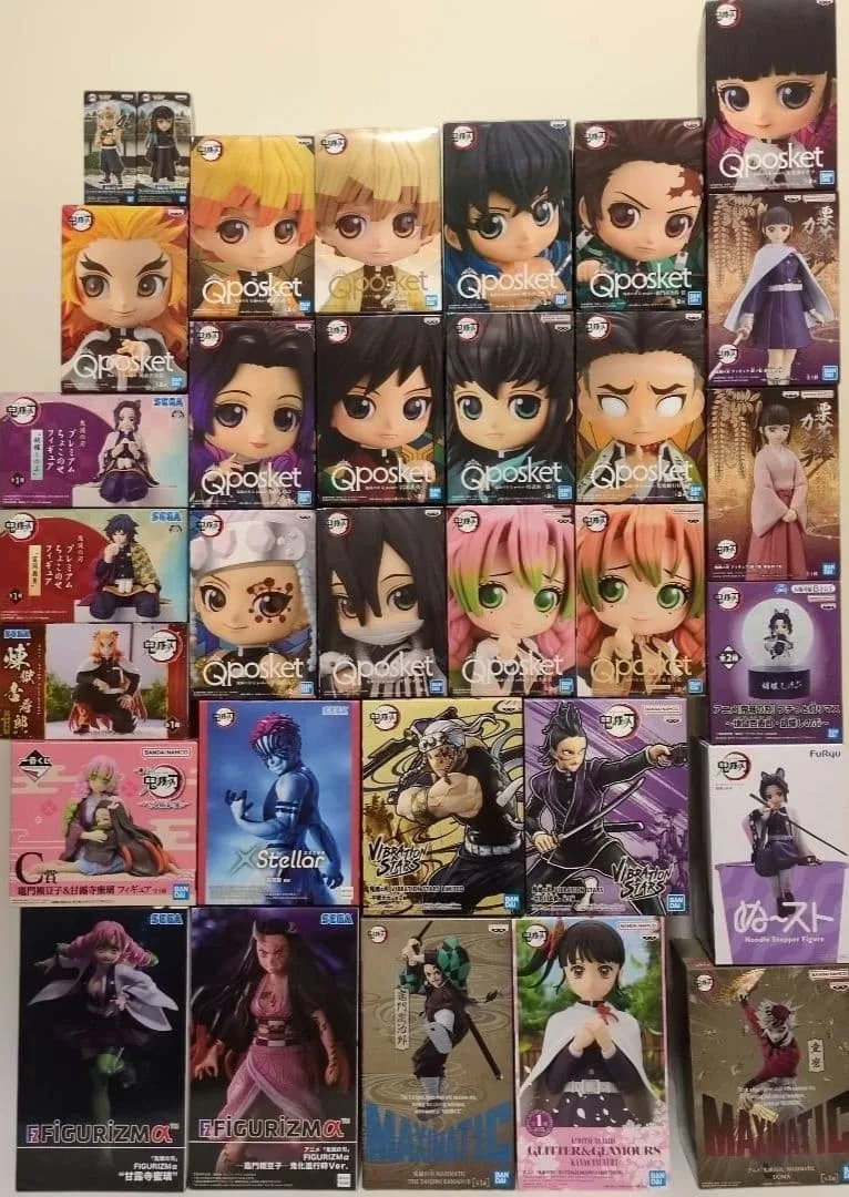 鬼滅の刃 フィギュア 32体セット まとめ売り 一番くじ Qposket 他