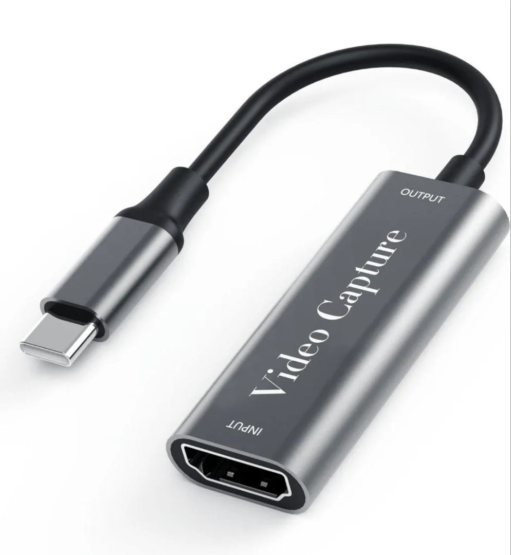 HDMI ビデオキャプチャーボード USB Type-C 1080P