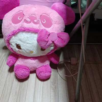 キティちゃんよぬいぐるみ