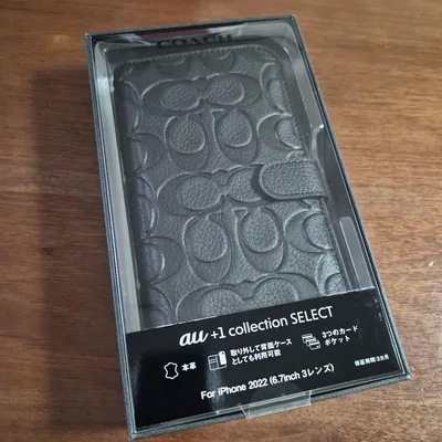 iPhone14ProMax コーチ(R)ブックタイプケース