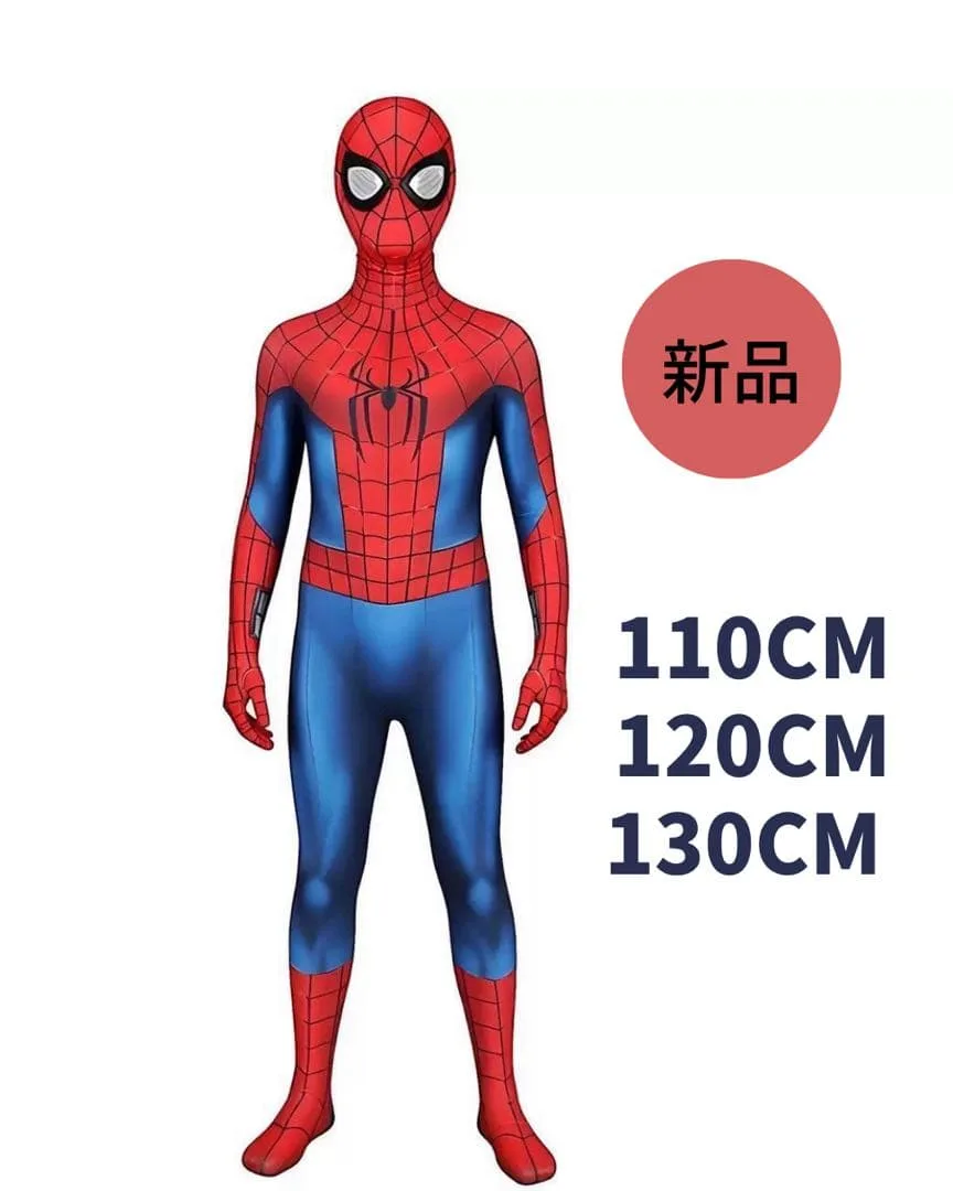 130cm★ハロウィン スパイダーマン 大人 コスプレ コスチューム 仮装