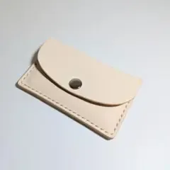 ヌメ革 牛革 本革 革 レザー カードケース カード入れ パスケース 定期入れ