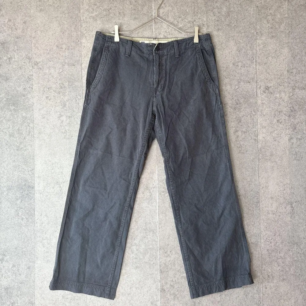 GAP ギャップ チノパン ワークパンツ 濃紺 33×30 メンズ L相当