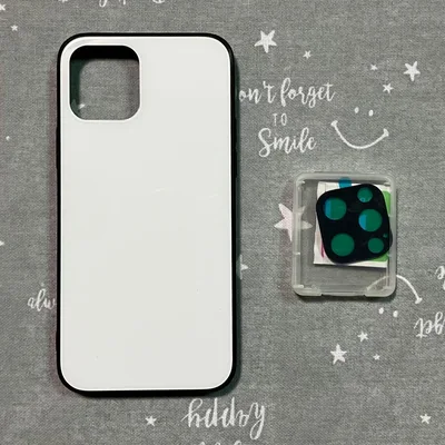 iPhone 12 12pro ケース ホワイト レンズ保護フィルム付き 未使用