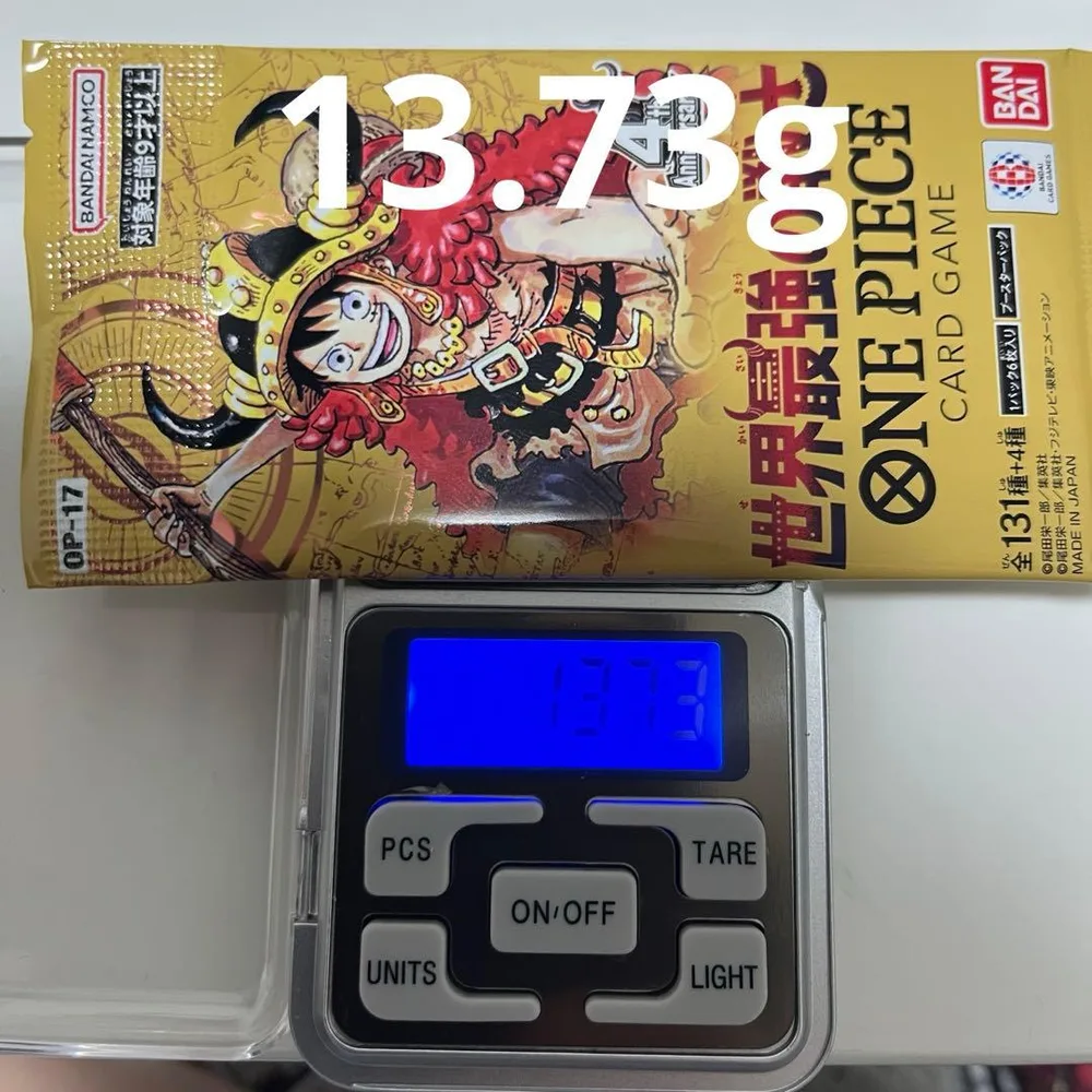 ワンピースカードゲーム 世界最強の戦士 OP-17 1パック 13.73g