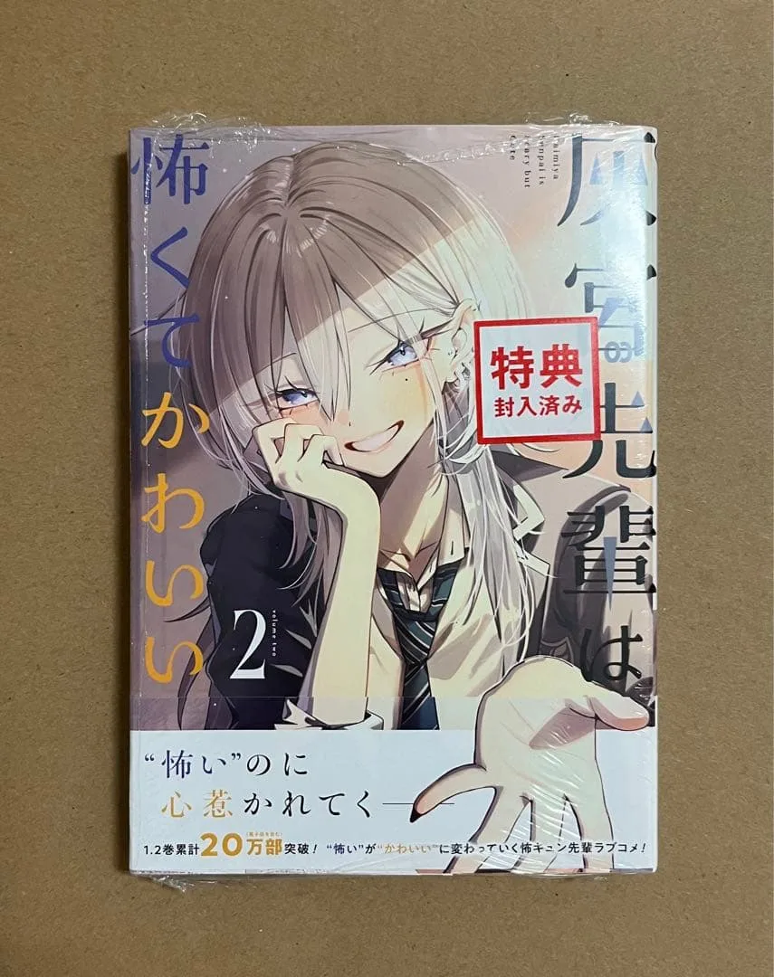 『灰宮先輩は怖くてかわいい』 2巻 特典イラストカード付き 新品未開封
