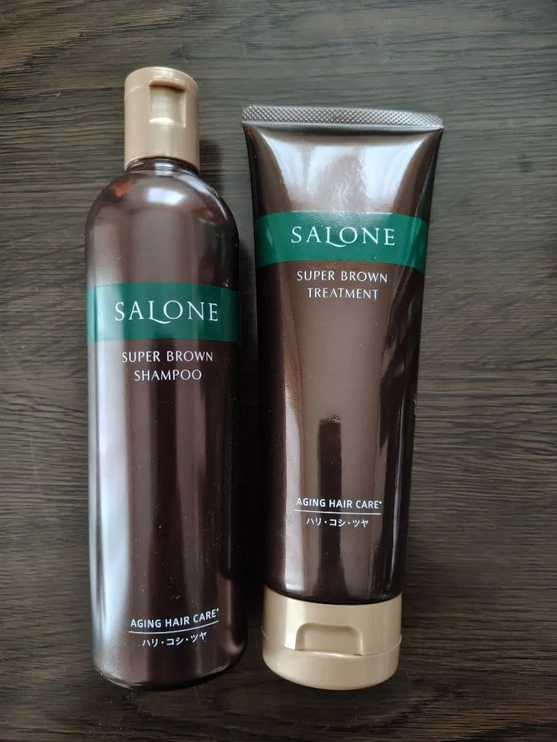 SALONE スーパーブラウン シャンプー&トリートメントセット