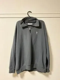 U.S. POLO ASSN. ハーフジップ スウェット
