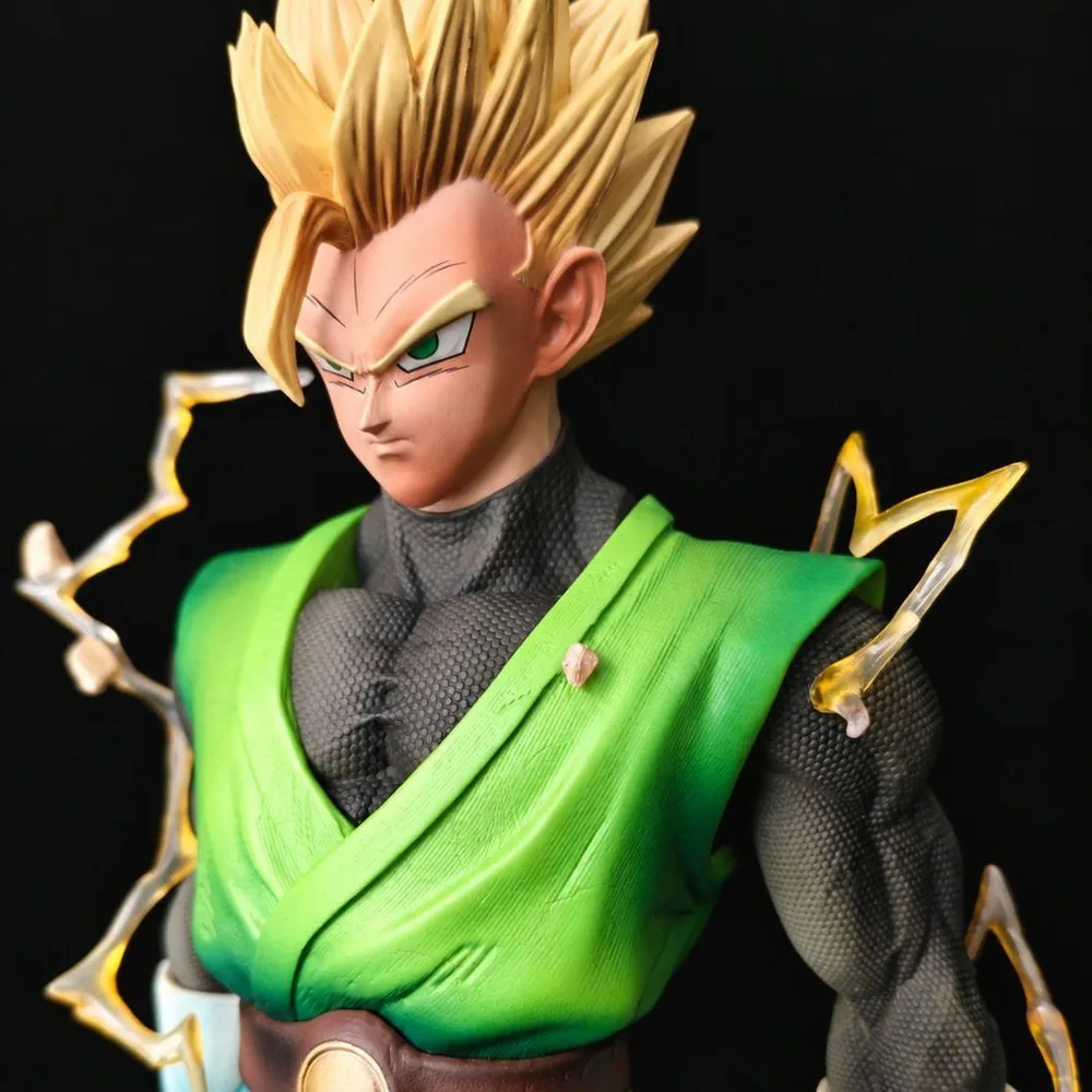 ドラゴンボール 孫悟飯 大型 31cm 塗装済み完成品 交換頭部・頭部台座付き