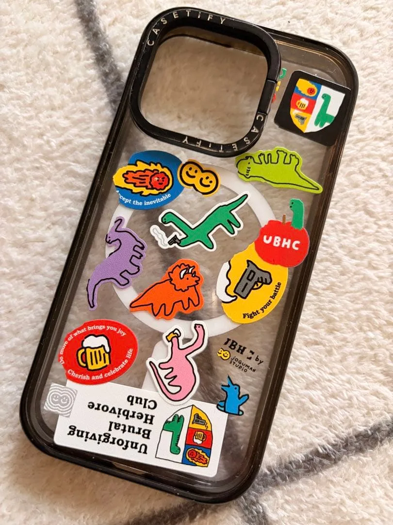 CASETiFY iPhone15Proケース ジョグマン MagSafe