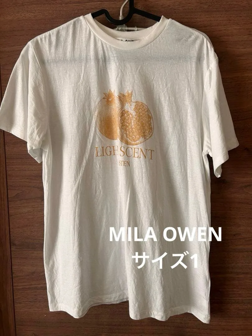 ミラオーウェン フルーツモチーフグラフィックTシャツ サイズ1