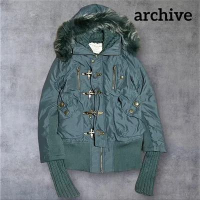 美品✨archive sly military fur modscoat y2k
