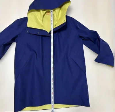 UNIQLO マウンテンパーカー ブルー×イエロー