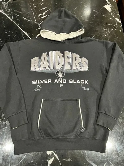 90s NFL オークランドレイダース スウェット パーカー USA製 サイズL