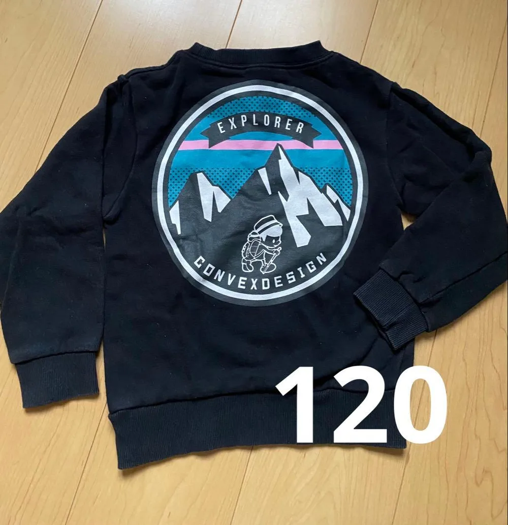 CONVEXDESIGN トレーナー ブラック 120