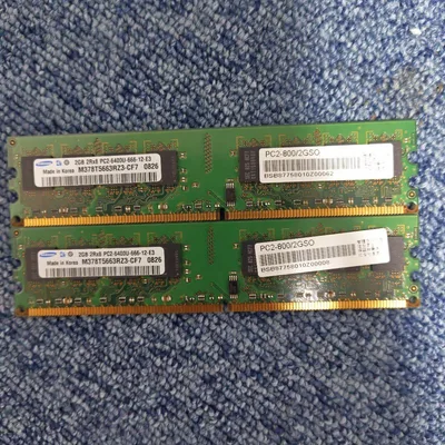 Samsung PC2-6400U 2GB 2枚セット