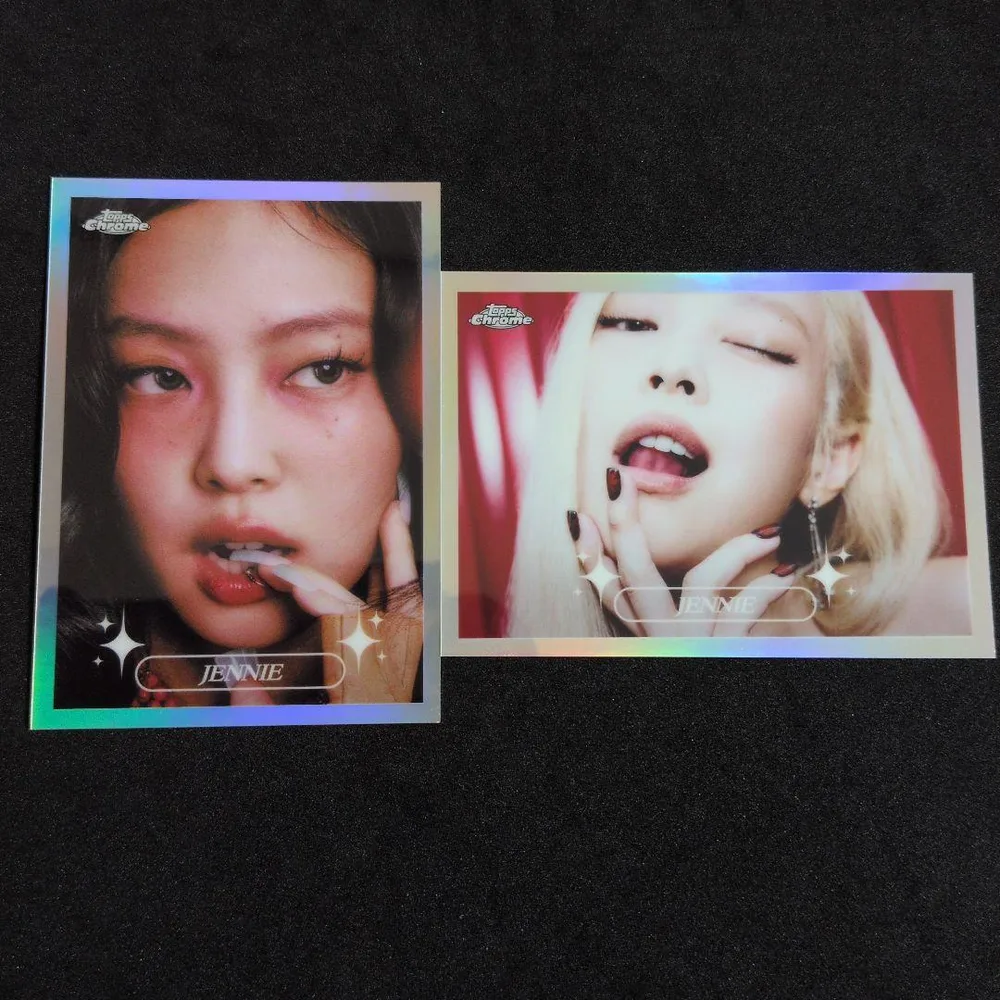 Jennie Topps Chrome カード 2枚セット