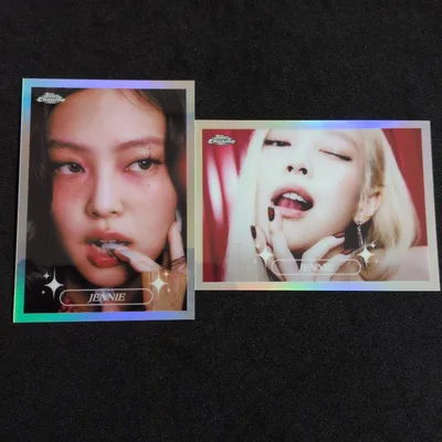 Jennie Topps Chrome カード 2枚セット