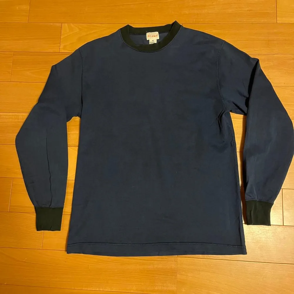 BEAMS ビームス 長袖カットソー ネイビー M