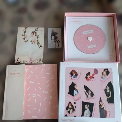 TWICE PAGE TWO アルバム トレカ付き