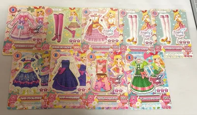 アイカツカード ハートフルアーガイル トリプルリボンコート ワンピース 多め